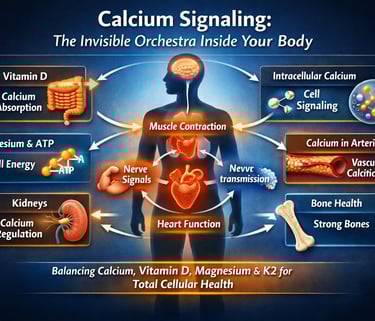 The Calcium Signaling Network: Why Calcium, Magnesium, and Vitamin D Must Work Together