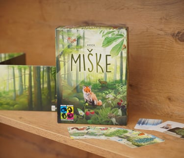 Stalo žaidimo Miške dėžutė
