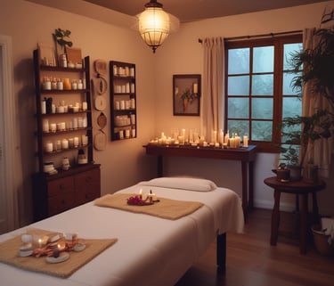 A personal trainer guiding a client through exercises in a bright gym.
