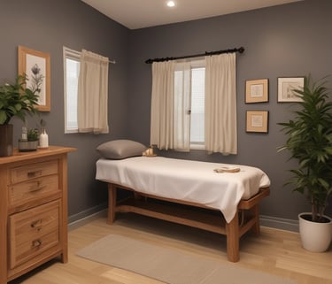 A personal trainer guiding a client through exercises in a bright gym.