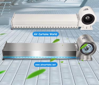 freezer air curtain
