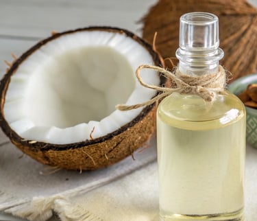 Olio di cocco e ricino bio