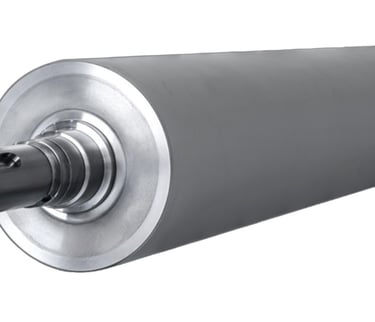 cilindro mateado, arenado, rollo mateado, sandblasting rolls, glattwalzen