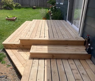 unfurnished wooden stairs