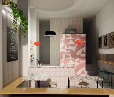 restaurant-interior-design-geometric-tiles