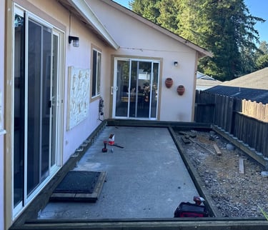 house without deck
