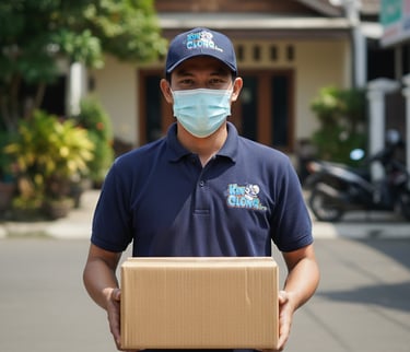 Cuci sepatu bisa antar jemput