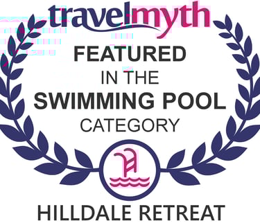 Hilldale Retreat swimming pool Award