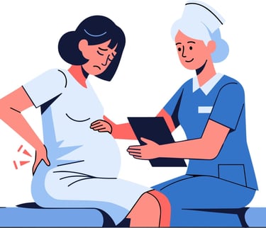 "تمريض منزلي لرعاية الحوامل ومتابعة الأم والمولود بعد الولادة- سكن هيل"ل"