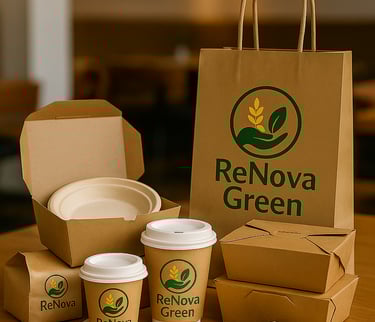 Produkte aus Recyclingpapier von ReNova Green