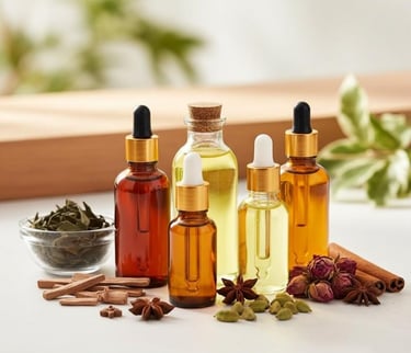 “Concentrated herbal liquid extract bottle front view”