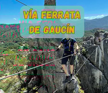 → Vía ferrata de Gaucín en Andalucía