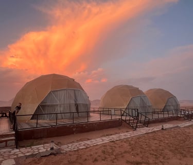 wadi rum desert camping