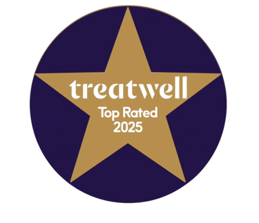 icône badge treatwell top rated 2025
