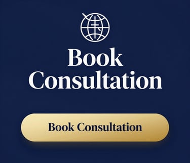 A clean, modern icon of documents being prepared, symbolizing document preparation.