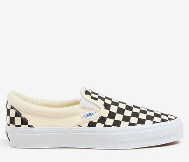 Vans checkerboard black white