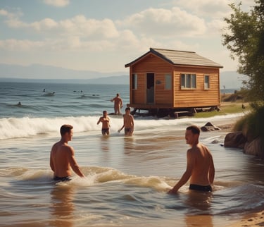 Bright living room with modern inventory