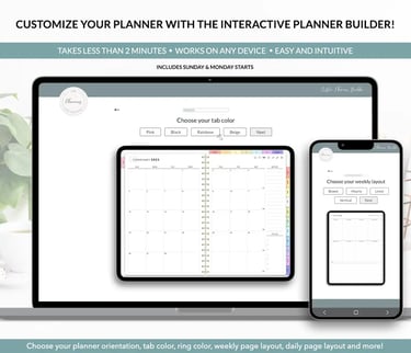 Best Way to Make Your Own Digital Planner  , building digital planner