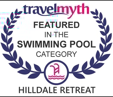 Hilldale Retreat swimming pool Award