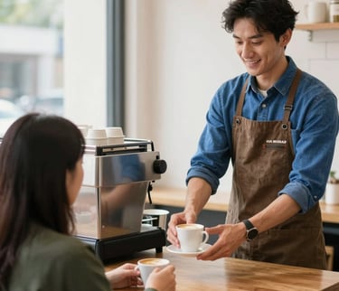 Digital printing machine applying vibrant designs on t-shirts in a bright studio.