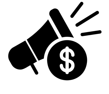 paid marketing icon