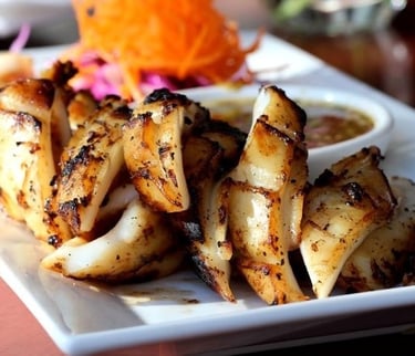 Grilled Squid