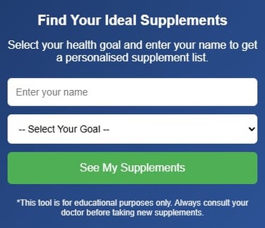 Supplements tool