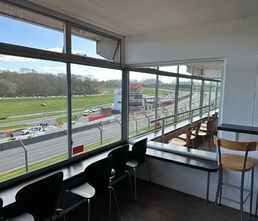 Start Finish Pit Lane Hospitality Box View