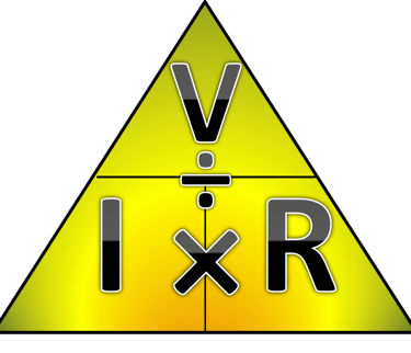 a magic triangle for Ohm's law