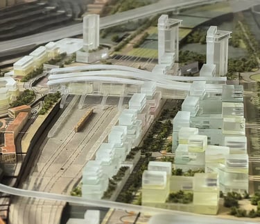 Estação intermodal de Coimbra alta velocidade