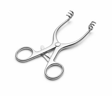 stainless steel Weitlaner retractor instrument CE certified for self retaining retraction.