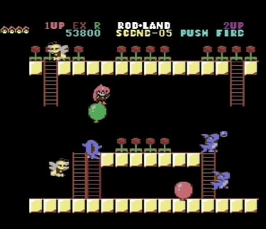 Commodore 64 Rodland Rit on Balloon
