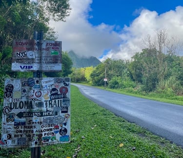 Olomana Trail O'ahu Hawai'i