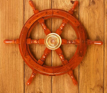 ship wheel steering
