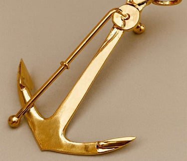 nautical ship anchor