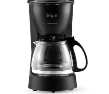 cafeteira elétrica preta