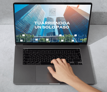 Muestra la apariencia web de una marca