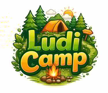 Logo de Ludi Camp, un campamento exclusivo con inmersión en  francés