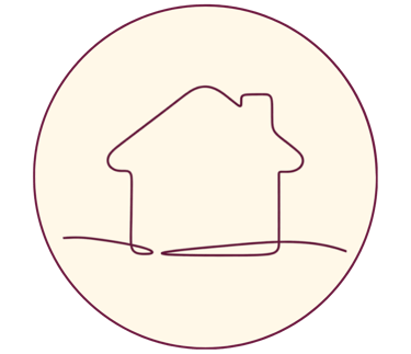 Illustration energetische Haus- und Grundstücksreinigung