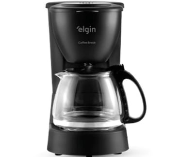 cafeteira elétrica preta
