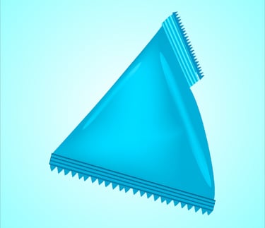 Triangular Pyramid Seal Pouch