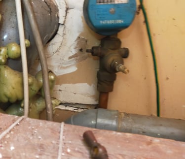 Remplacement robinet d'arrêt d'eau 