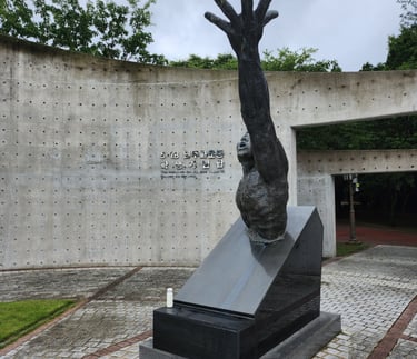 Memorial Park statue