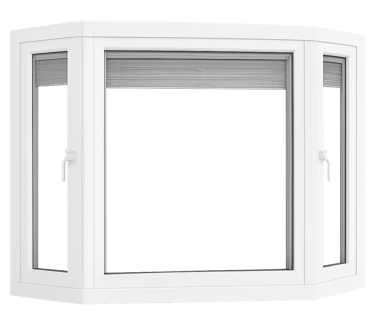 UPVC bay window with double glazing installed in Auckland home, New Zealand