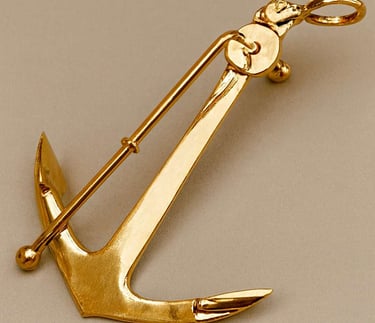 nautical ship anchor