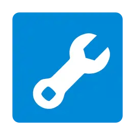 Ícone de chave de boca representando a Manutenção Preventiva de Ar Condicionado e Climatizadores pela Central Ar Condicionado