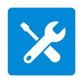 Ícone de ferramentas cruzadas representando Reparos e Consertos de Ar Condicionado e Climatizadores emergenciais