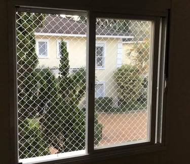 Rede de proteção para sacada em apartamento em SP