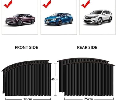 sunshade for all type completable cars 