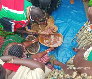 karimojong's food.